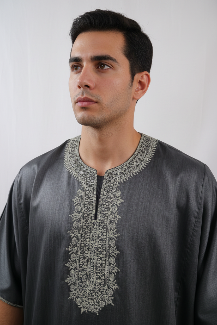 Premium Moroccan Thobe - Mens PMT4