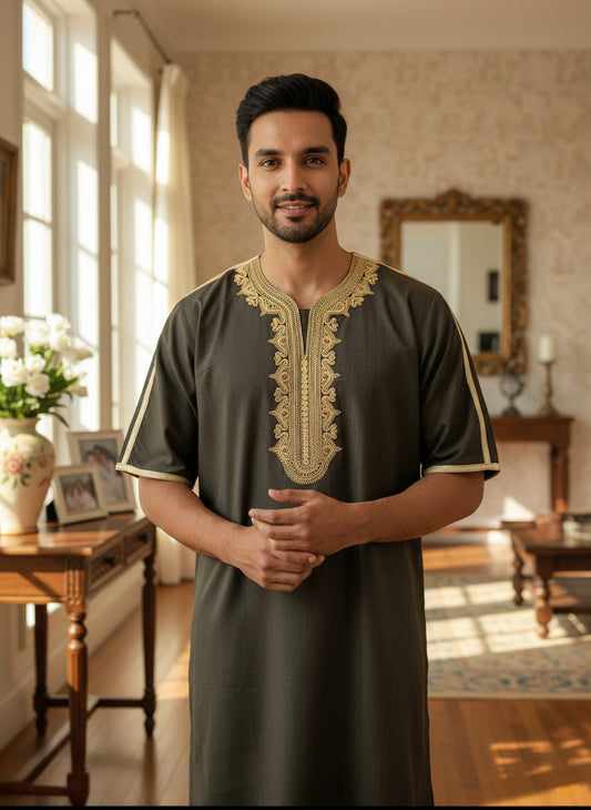 Premium Moroccan Thobe - Mens PMT11