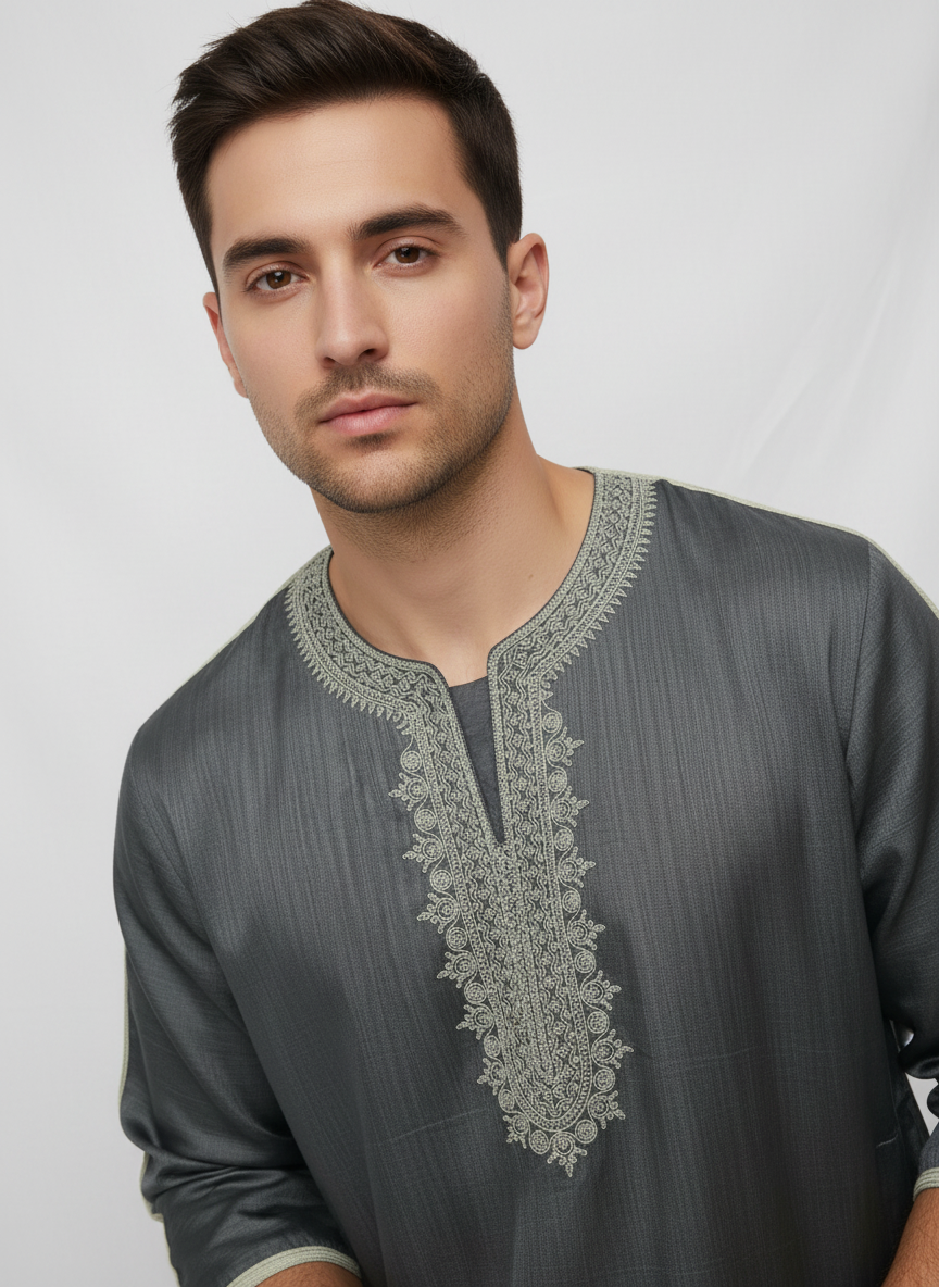 Premium Moroccan Thobe - Mens PMT4