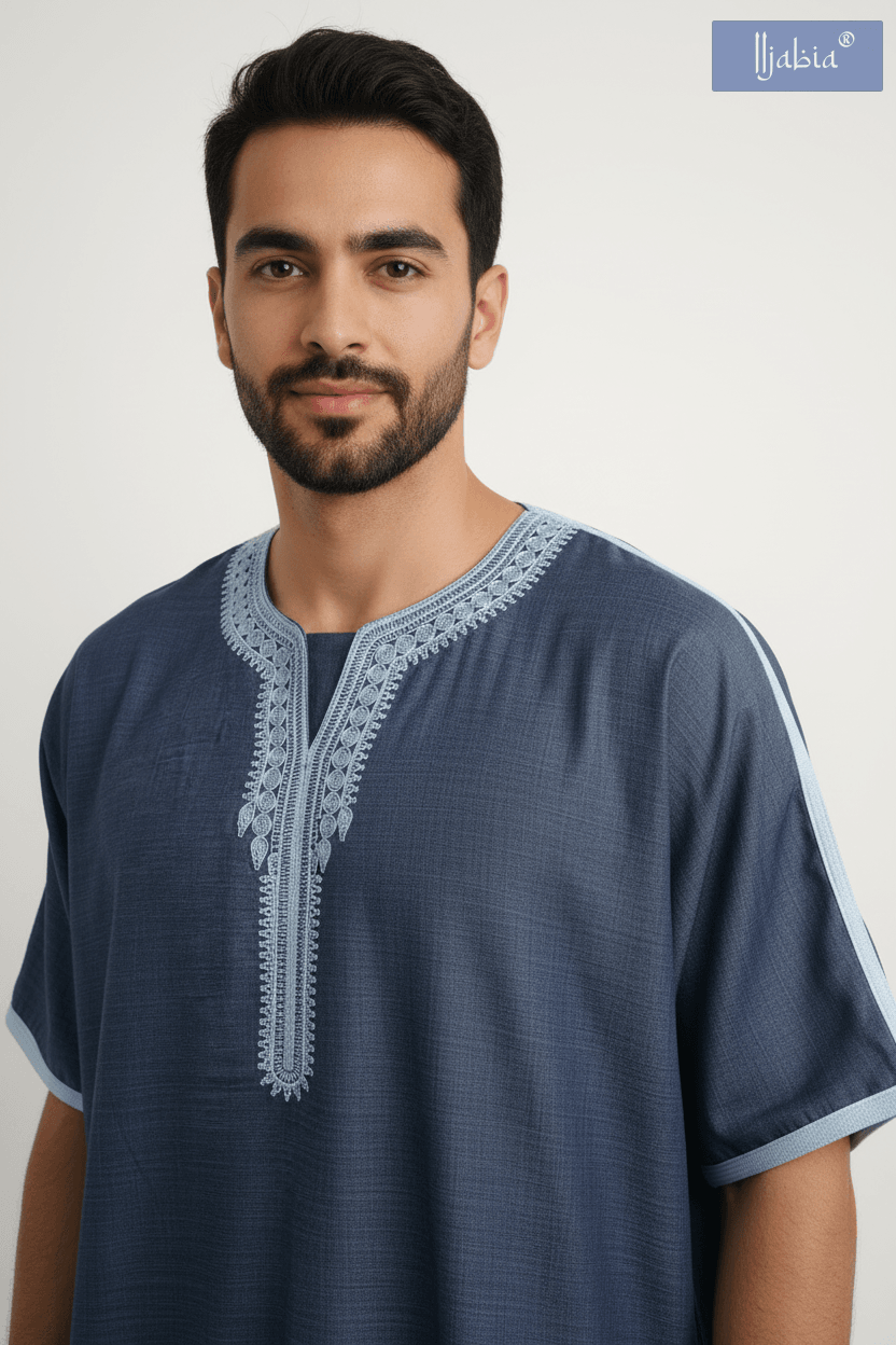 Premium Moroccan Thobe - Mens PMT7 – IIJABIA