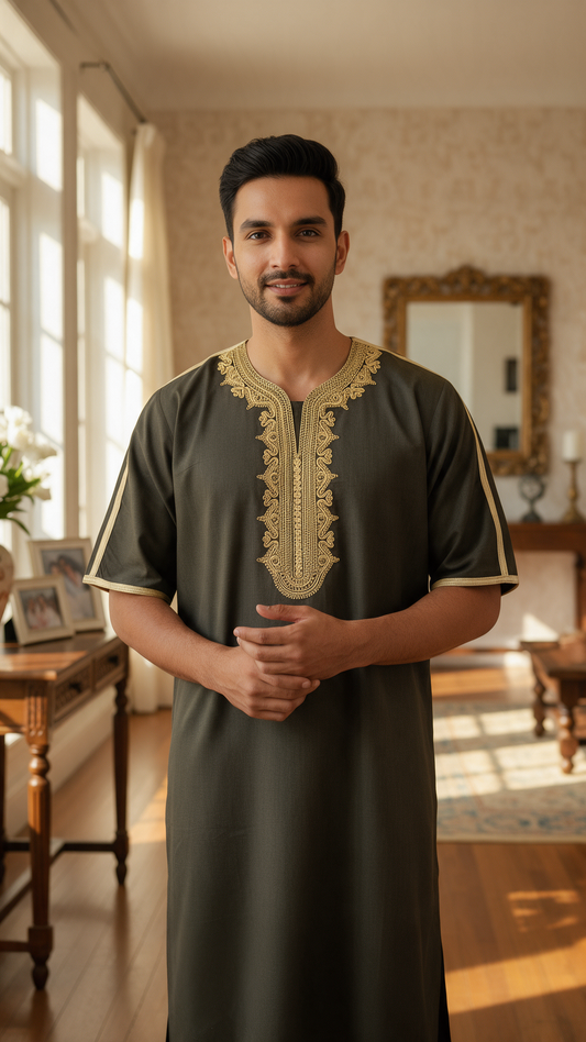 Premium Moroccan Thobe - Mens PMT11