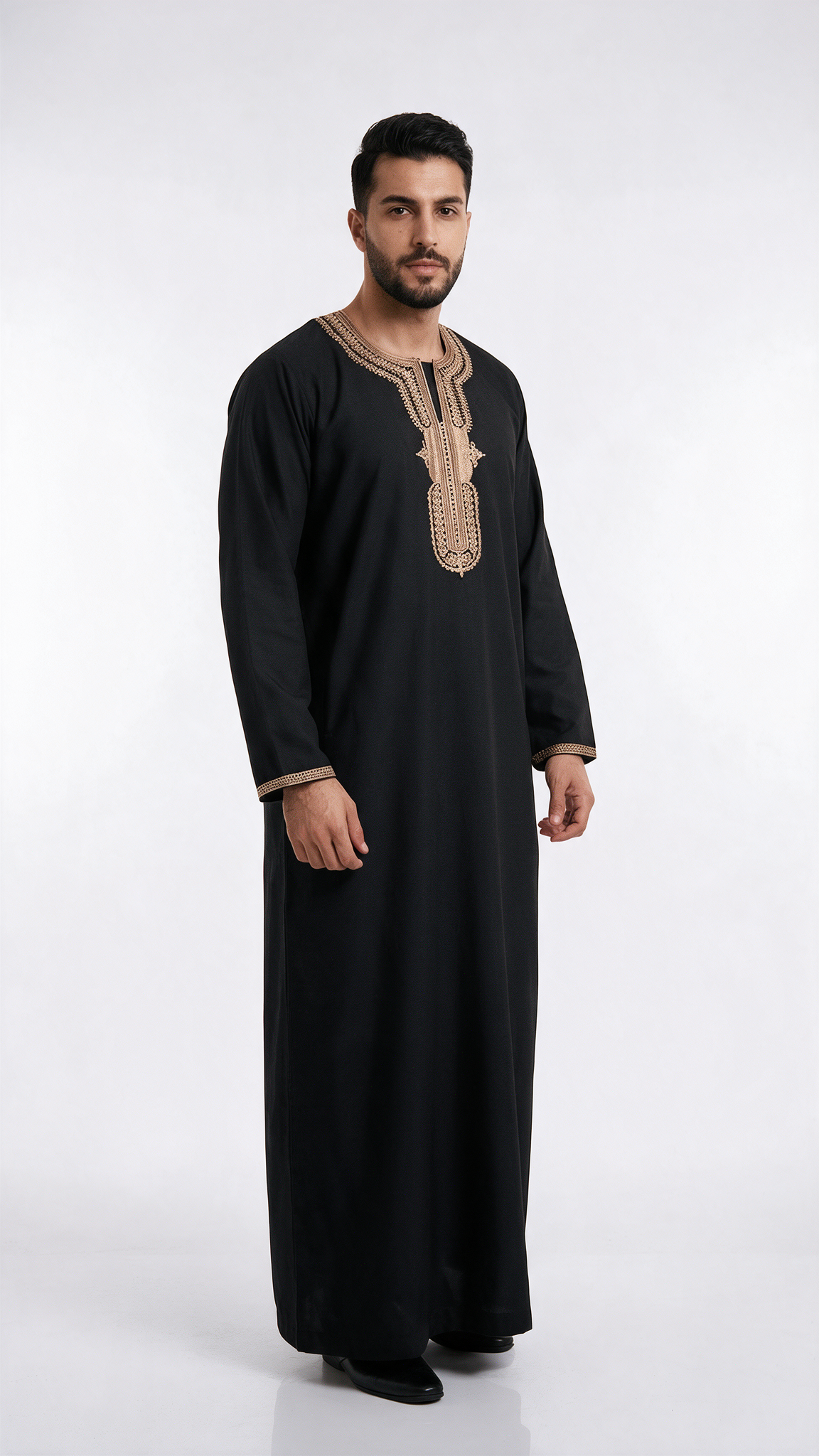 Full Sleeves Moroccan Thobe - Mens - Design 4